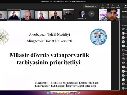 MDU-da magistrantların elmi konfransı keçirilib-FOTO