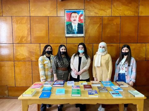 MDU-da “Elm günü” çərçivəsində kitab sərgisi keçirilib