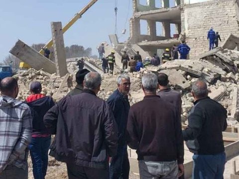 Məktəbin çökməsi nəticəsində 3 nəfər ölüb-RƏSMİ