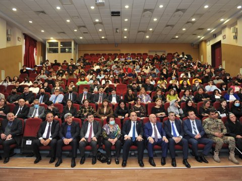 BMU-da şəhidin xatirəsinə həsr olunan filmin ilk təqdimatı keçirilib-FOTO