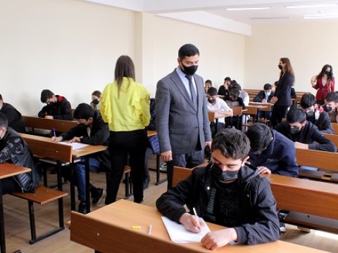 Lənkəran Dövlət Universitetində zona fənn olimpiadası keçirilib