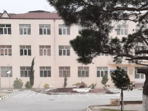 Dam örtüyünün uçması nəticəsində xəsarət alan olmayıb-RTŞ-dən AÇIQLAMA