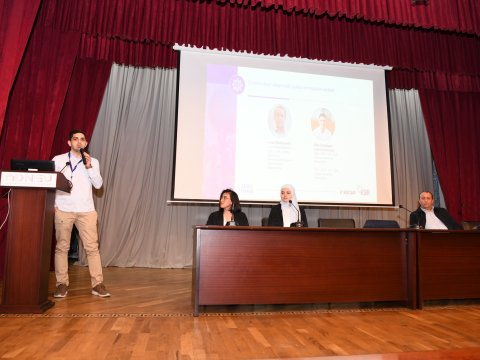 SOCAR KBR MMC-nin mütəxəssislərinin ADNSU-nun tələbələri ilə görüşü keçirib