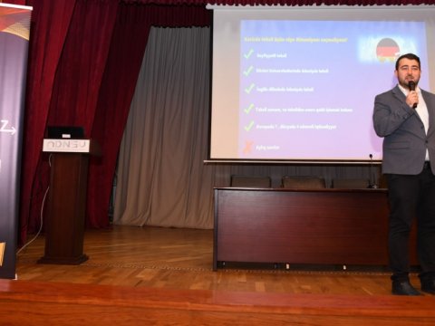 ADNSU-nun tələbələri üçün Almaniyada təhsillə bağlı seminar  