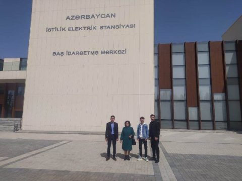 MDU-nun magistrantları “Azərbaycan İES”-də olublar-FOTO