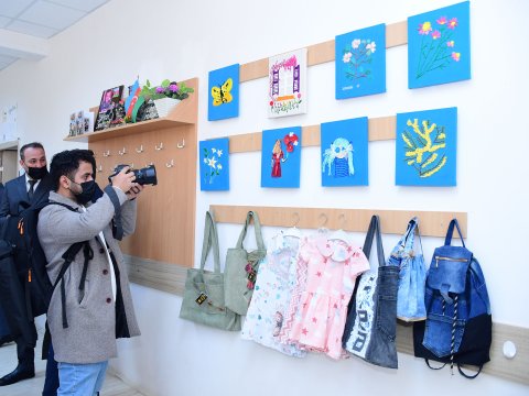 Xarı bülbülü yetişdirən şagirdlər-Peşə təmayüllü siniflərdən reportaj-FOTOLAR  