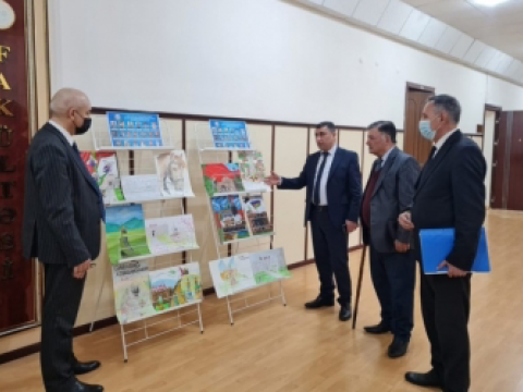BDU-da “Xarıbülbül” adlı rəsm sərgisi təşkil edilib