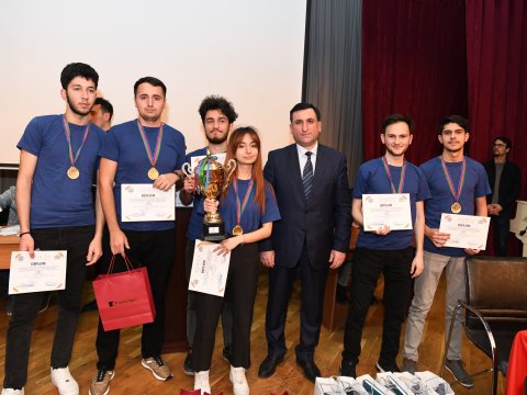 ADNSU-nun “Maqnat” IOK-un 15-illiyinə həsr olunmuş “Brain ring” çempionatı keçirilib