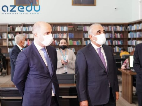 Təhsil naziri UNEC tələbələri vənc müəllimlərlə görüşüb-FOTOLAR