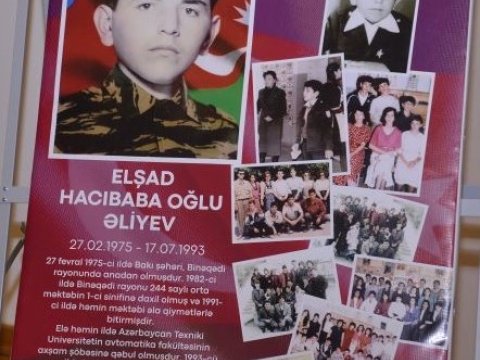AzTU-da Birinci Qarabağ müharibəsi şəhidinin xatirəsi anılıb