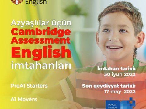 DİM: “Young Learners” imtahanlarına qeydiyyat başlanıb
