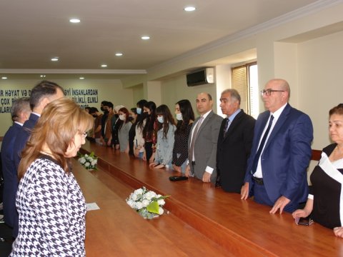 UNEC-də tanınmış professorun xatirəsi anılıb-FOTO