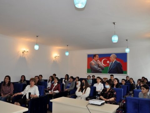 BDU-nun professoru MDU-da seminar keçirib-FOTO