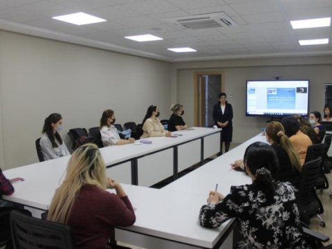 İngilis dili fənni üzrə hazırlıq kursunun ilk məşğələsi keçirilib-DİM  