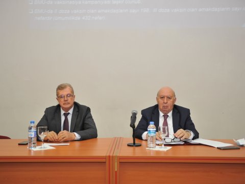 BMU-da Elmi Şuranın iclası keçirilib  