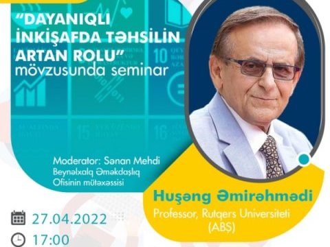 Rutqers Universitetinin professoru MDU-da seminar keçirib-FOTO