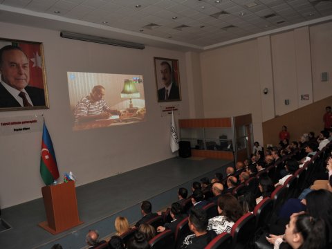 BMU-da ümummilli liderin anadan olmasının 99-cu ildönümünə həsr olunmuş tədbir keçirilib  