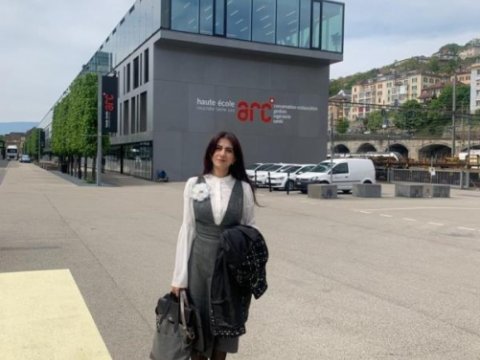 UNEC-in əməkdaşı İsveçrə HES-SO Məktəbində işgüzar görüşdə olub