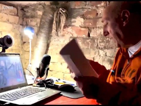 Səngərdə,metroda, bunkerdə dərs keçənlər- Ukraynanın qəhrəman MÜƏLLİMLƏRİ/FOTOLAR