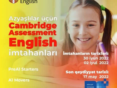 DİM: “Young Learners” imtahanlarına qeydiyyat davam edir
