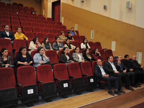 BMU-da “Kredit sistemi ilə tədrisin təşkili” mövzusunda təlim təşkil edilib