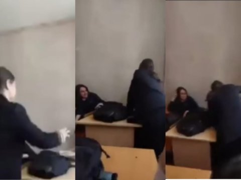 RTŞ rəhbəri şagirdin döyülməsi videosundan danışdı - “Araşdırırıq”