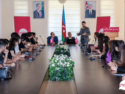 “Nar” əməkdaşları AzTU tələbələrinə təlim keçib