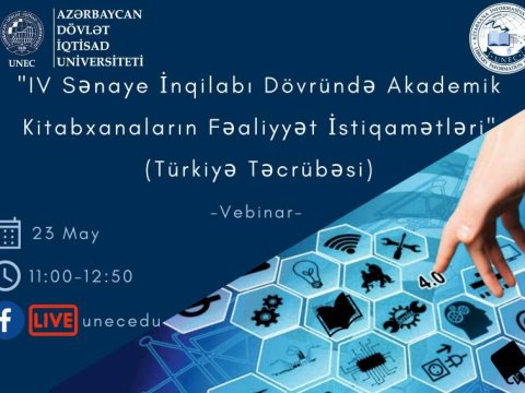 UNEC Kitabxana-İnformasiya Mərkəzi vebinar keçirəcək