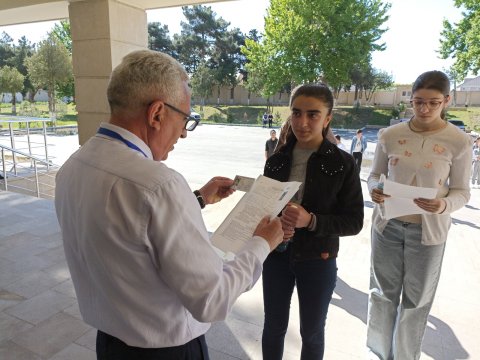 17 şəhər və rayonda QƏBUL imtahanı keçirilib