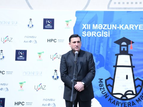 ADNSU-da XII Məzun-Karyera sərgisi keçirilib