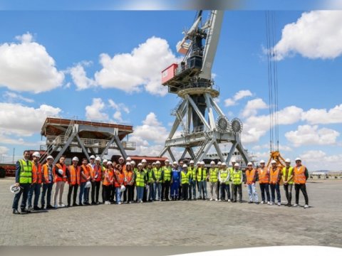 AzTU-nun “SABAH Magistratura” tələbələri Bakı Limanının fəaliyyəti barədə məlumatlandırılıb  