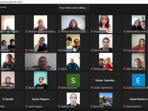 Məktəblilər üçün onlayn formatda “Ekoloji triada” aksiyası keçirilib