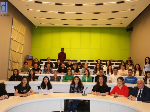 ADNSU-da tələbələr üçün təlim keçirilib  
