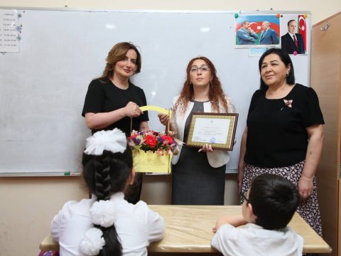 Paytaxt müəllimi şagirdin həyatını belə  xilas etdi - Nümunəvi addım - FOTO