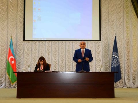 UNEC-də Elmi şuranın növbəti iclası keçirilib