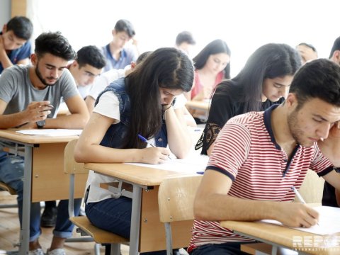 I ixtisas qrupu üzrə ali məktəblərə qəbul imtahanı keçirilib
