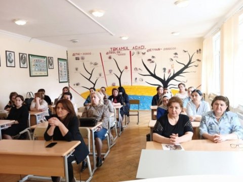 Məktəblərdə maarifləndirici tədbirlər təşkil olunub  