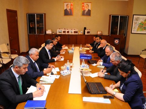 Naftalanda AZTU-nun nümayəndələri ilə görüş olub