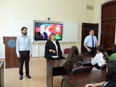 UNEC-də Milli Qurtuluş Gününə həsr olunan tədbir keçirilib