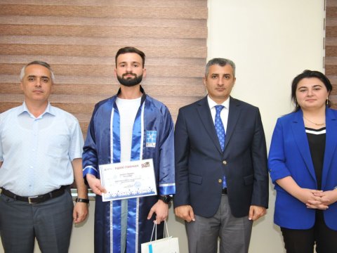 BMU-nun məzunu Fəxri Fərmanla təltif olunub