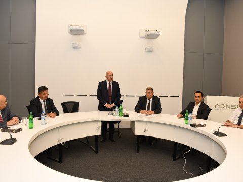 ADNSU-da çalışan müharibə veteranları ilə görüş keçirilib  