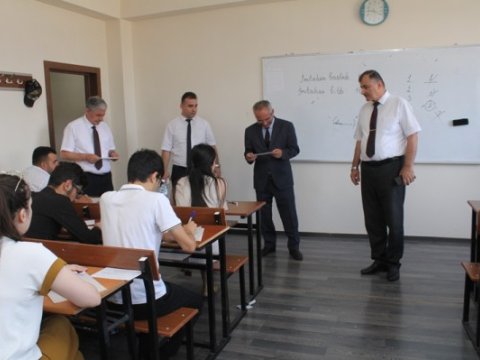 İctimai şura üzvləri LDU-da imtahanların gedişini izləyib
