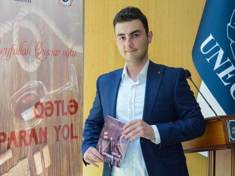 UNEC məzununun detektiv janrında yazdığı ilk kitabının təqdimatı oldu
