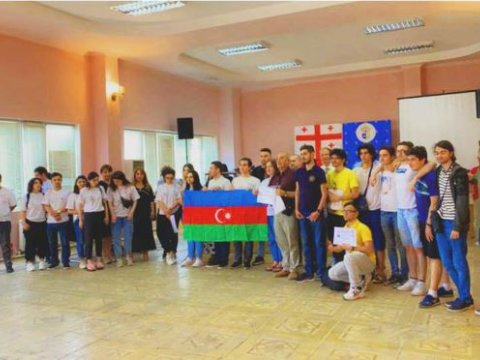AzTU “SABAH”ın tələbələri Tbilisidə keçirilən olimpiadada iştirak edib