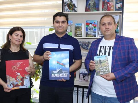 Azİİ e-Kitab Evi “Əsgərin kitab rəfi” kitab toplama aksiyasına qoşulub  