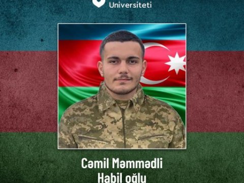 AzTU-nun tələbəsi, şəhid Cəmil Məmmədlinin doğum günüdür