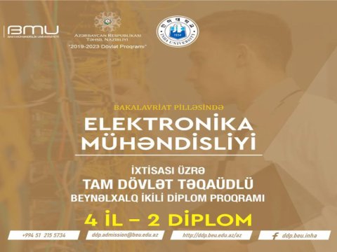 32 tələbə bu ixtisas üzrə təhsil almaq hüququ qazanacaq-BMU