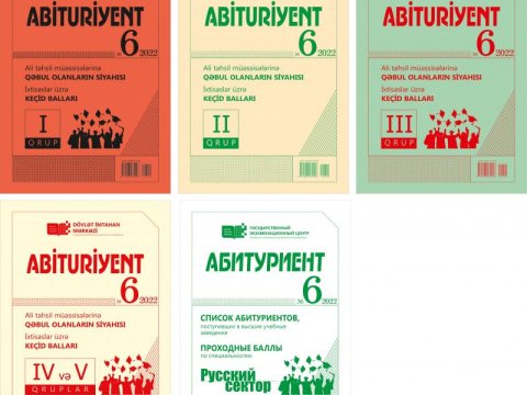 DİM “Abituriyent” jurnalının 6-cı nömrəsini nəşr edib