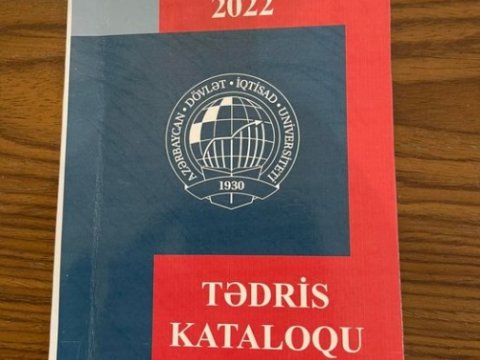 “UNEC 2022” tədris kataloqu çap edilib