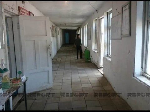 Cəlilabadın Maşlıq kənd məktəbi qəzalı vəziyyətdədir